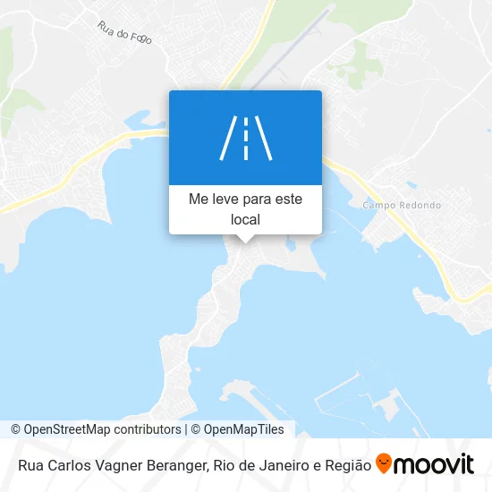 Rua Carlos Vagner Beranger mapa