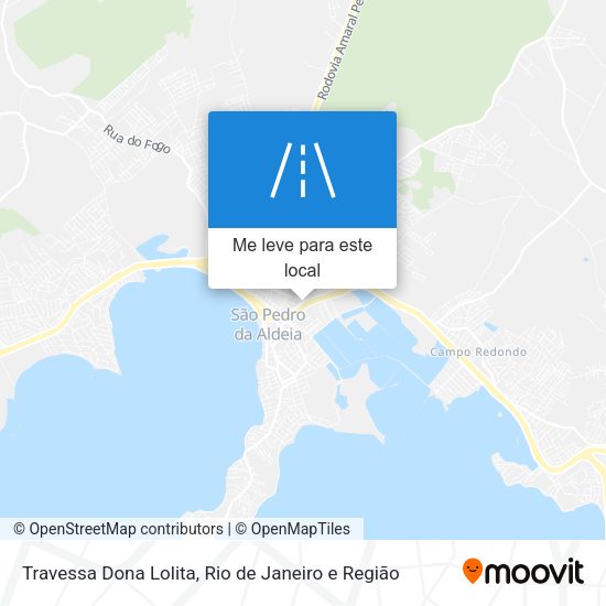 Travessa Dona Lolita mapa