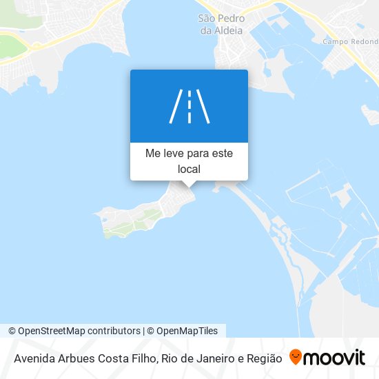 Avenida Arbues Costa Filho mapa