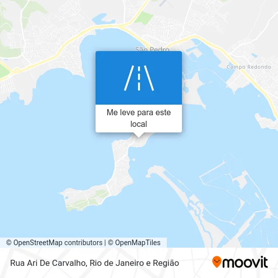 Rua Ari De Carvalho mapa