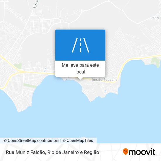 Rua Muniz Falcão mapa