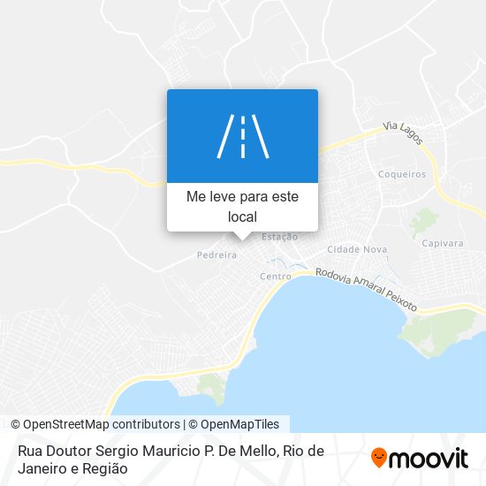 Rua Doutor Sergio Mauricio P. De Mello mapa