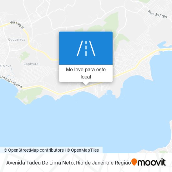 Avenida Tadeu De Lima Neto mapa