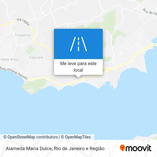 Alameda Maria Dulce mapa