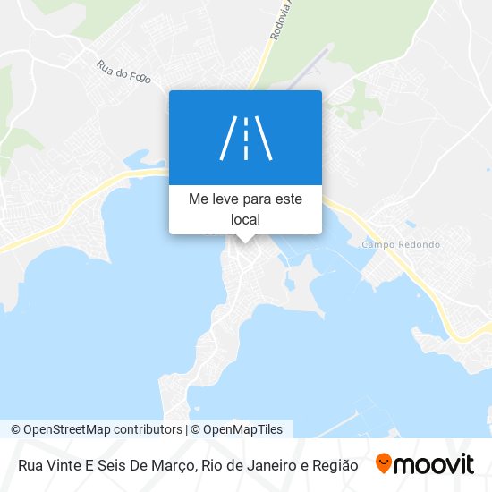 Rua Vinte E Seis De Março mapa