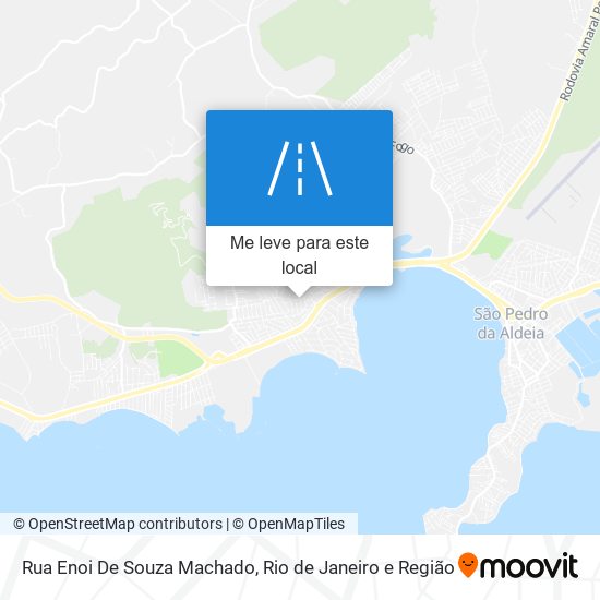 Rua Enoi De Souza Machado mapa