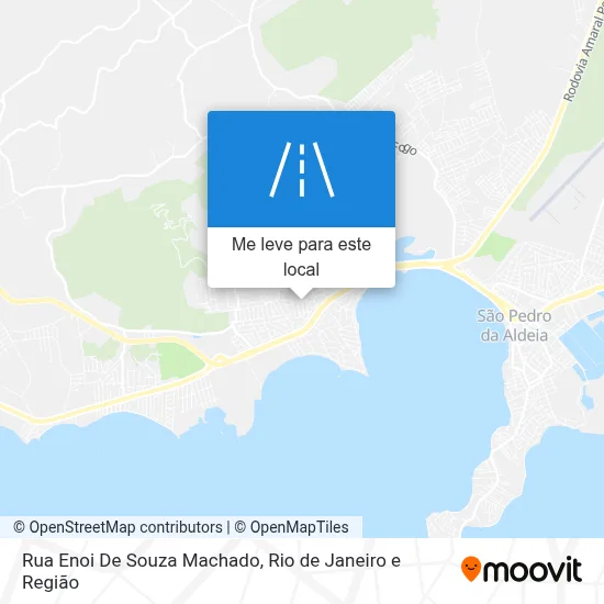 Rua Enoi De Souza Machado mapa