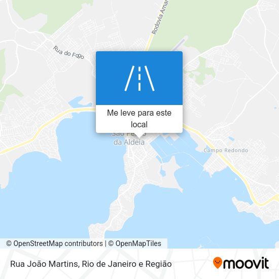 Rua João Martins mapa