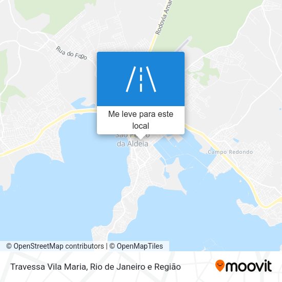 Travessa Vila Maria mapa