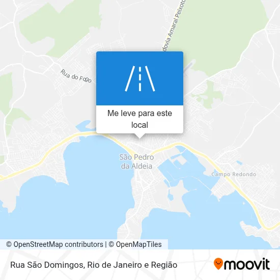 Rua São Domingos mapa