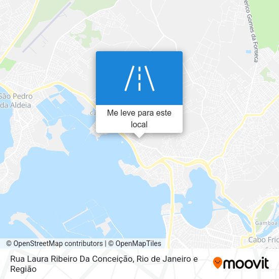 Rua Laura Ribeiro Da Conceição mapa