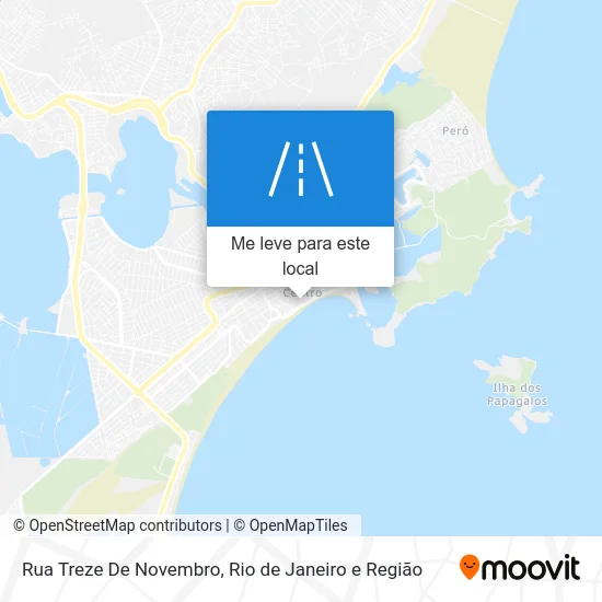 Rua Treze De Novembro mapa