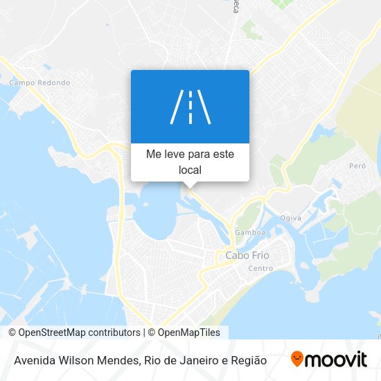 Avenida Wilson Mendes mapa