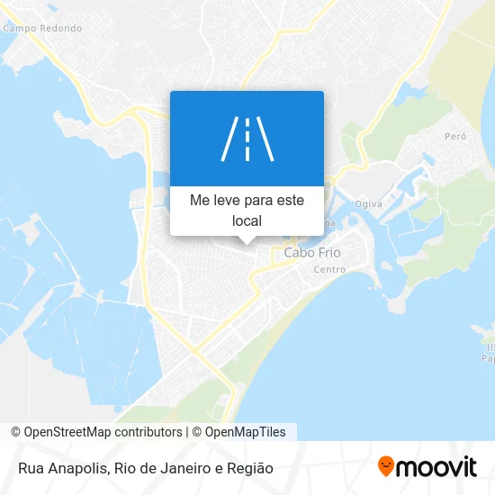 Rua Anapolis mapa