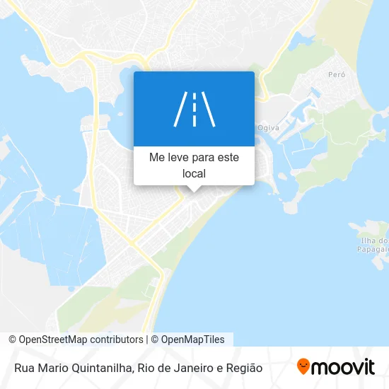 Rua Mario Quintanilha mapa