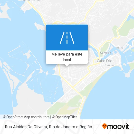 Rua Alcides De Oliveira mapa