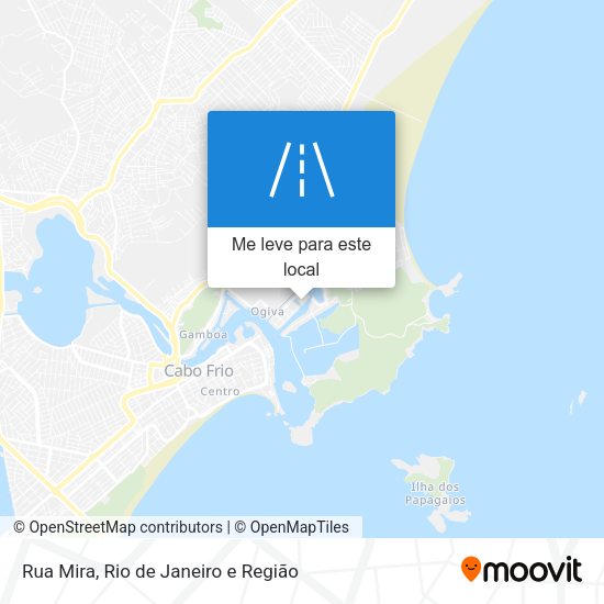 Rua Mira mapa