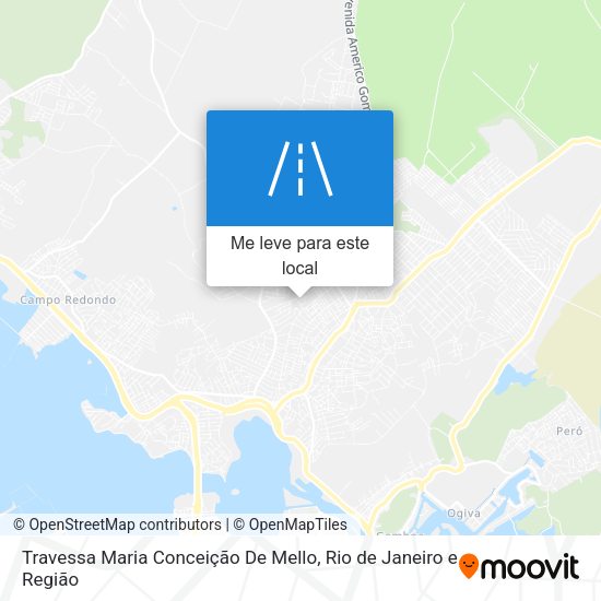 Travessa Maria Conceição De Mello mapa