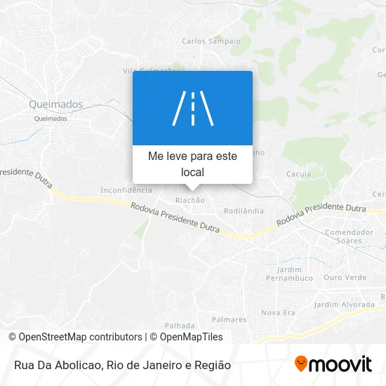 Rua Da Abolicao mapa