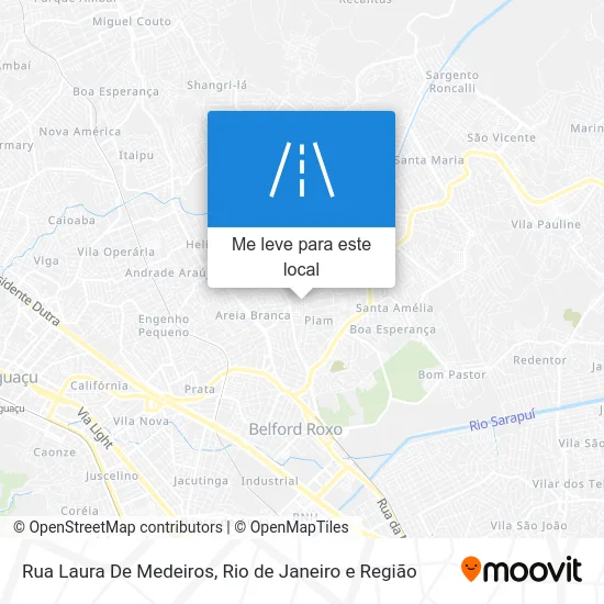 Rua Laura De Medeiros mapa