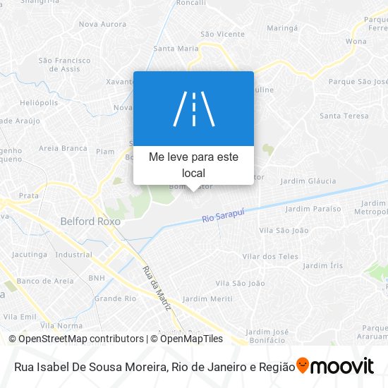 Rua Isabel De Sousa Moreira mapa