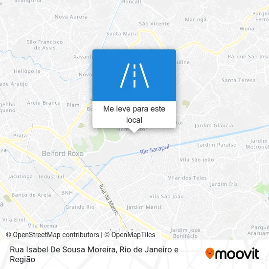 Rua Isabel De Sousa Moreira mapa