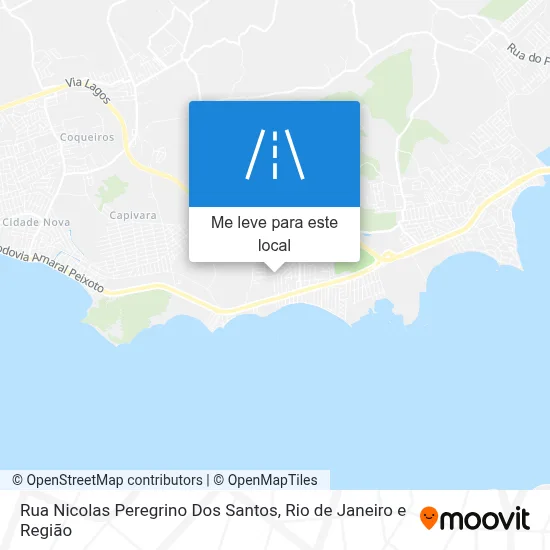 Rua Nicolas Peregrino Dos Santos mapa