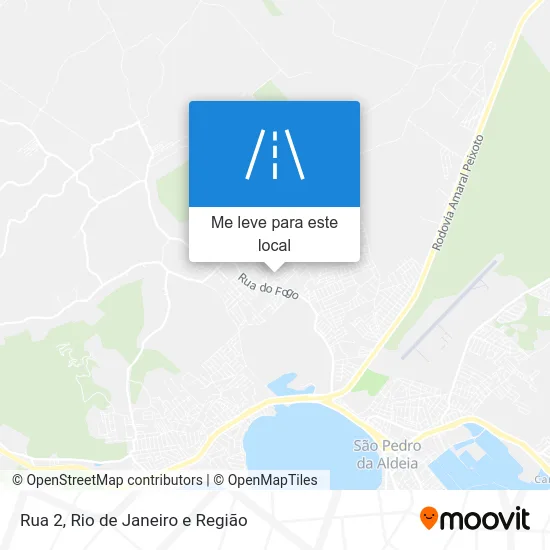 Rua 2 mapa