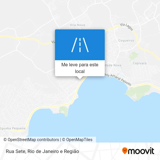 Rua Sete mapa