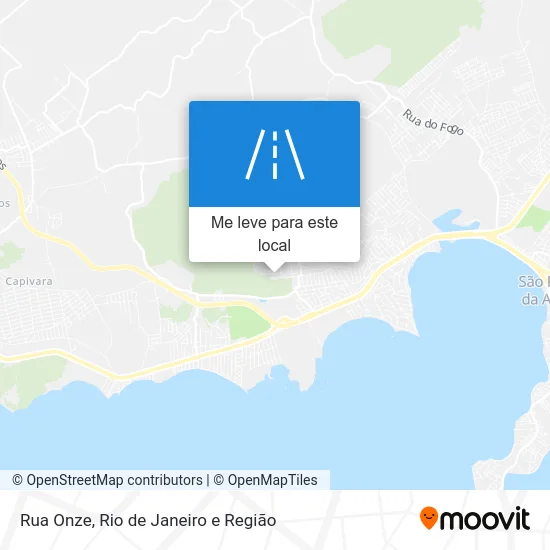 Rua Onze mapa