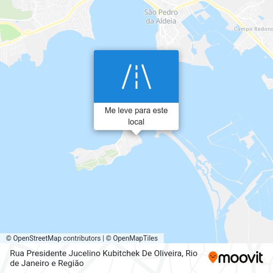 Rua Presidente Jucelino Kubitchek De Oliveira mapa