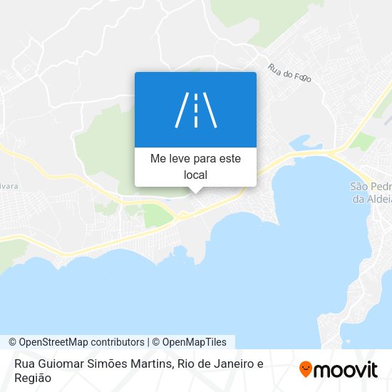 Rua Guiomar Simões Martins mapa