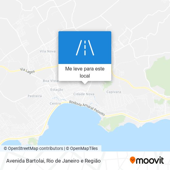 Avenida Bartolai mapa