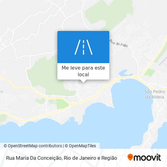 Rua Maria Da Conceição mapa