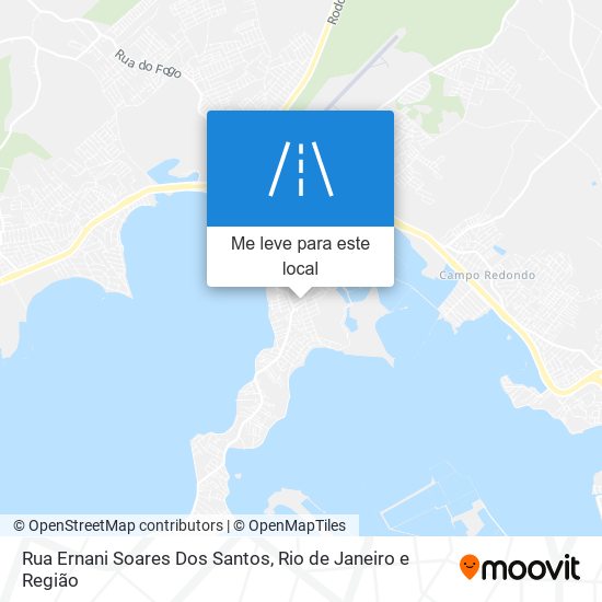 Rua Ernani Soares Dos Santos mapa