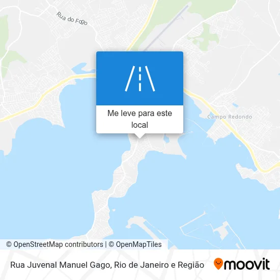 Rua Juvenal Manuel Gago mapa