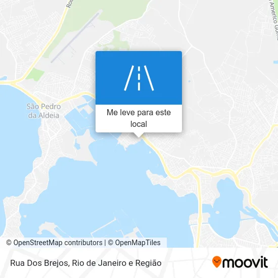 Rua Dos Brejos mapa