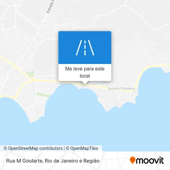 Rua M Goularte mapa