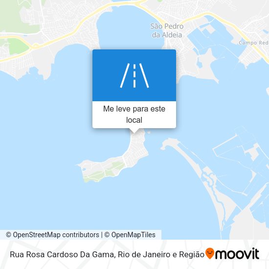 Rua Rosa Cardoso Da Gama mapa