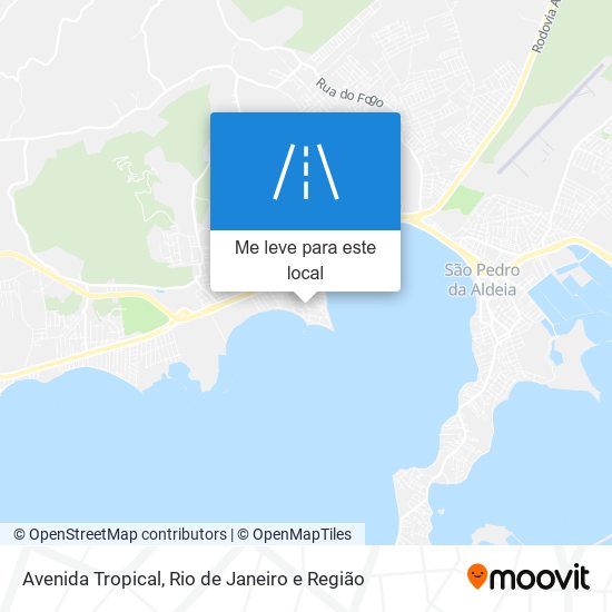 Avenida Tropical mapa