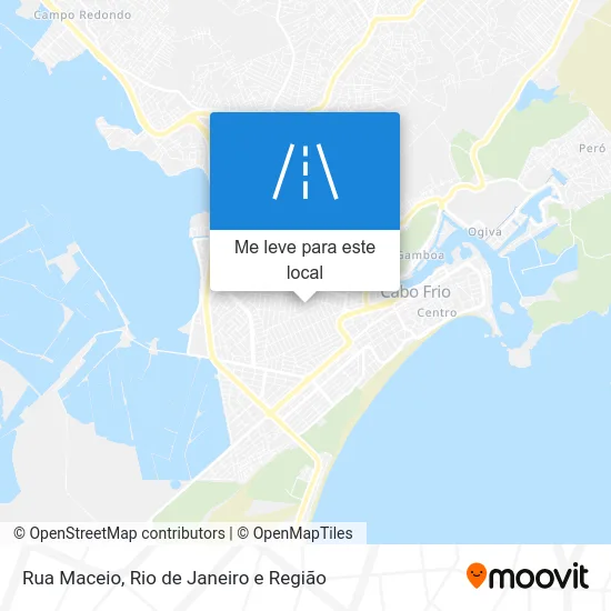 Rua Maceio mapa