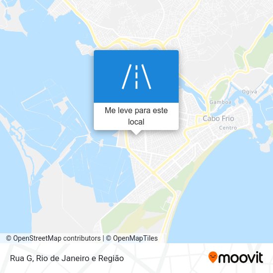 Rua G mapa