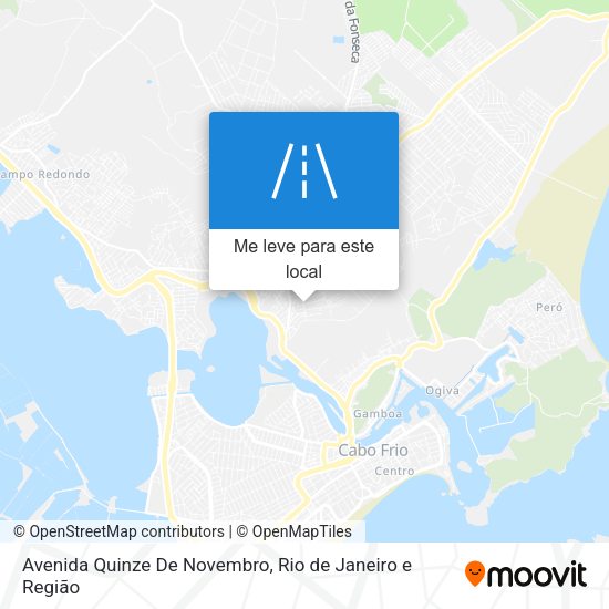 Avenida Quinze De Novembro mapa
