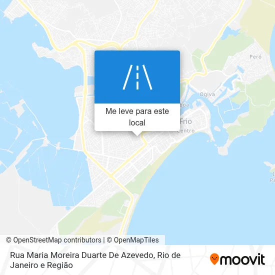 Rua Maria Moreira Duarte De Azevedo mapa