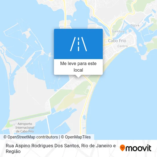 Rua Aspino Rodrigues Dos Santos mapa