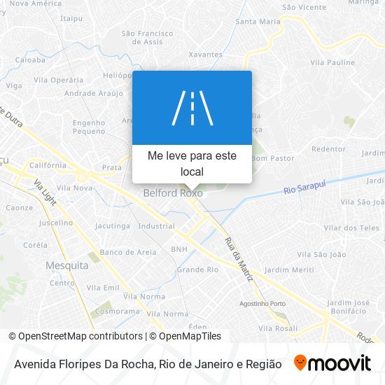 Avenida Floripes Da Rocha mapa