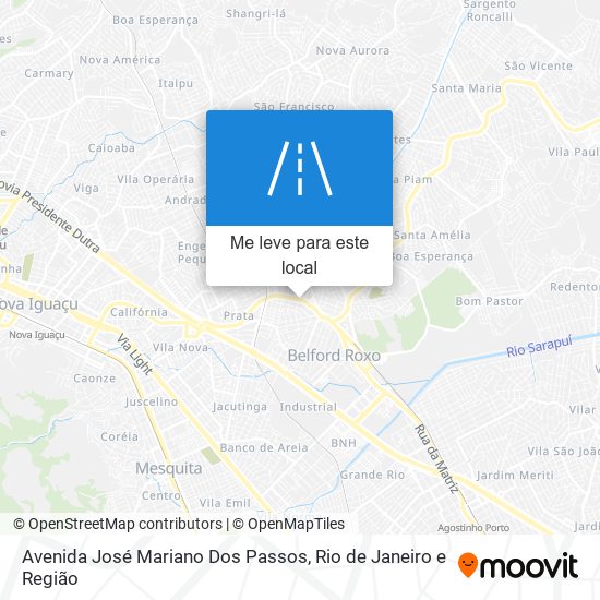 Avenida José Mariano Dos Passos mapa
