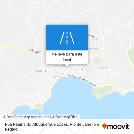 Rua Reginaldo Albuquerque Lopes mapa