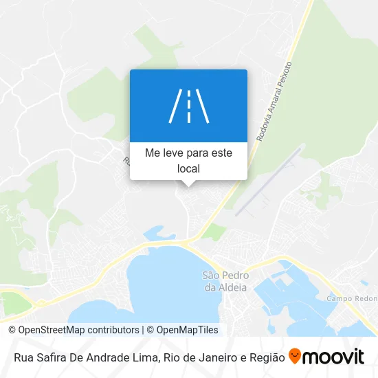 Rua Safira De Andrade Lima mapa