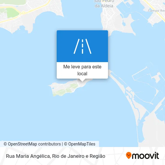 Rua Maria Angélica mapa